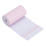 Impresora Térmica De 10 Rollos De Papel Rosa Para Impresión