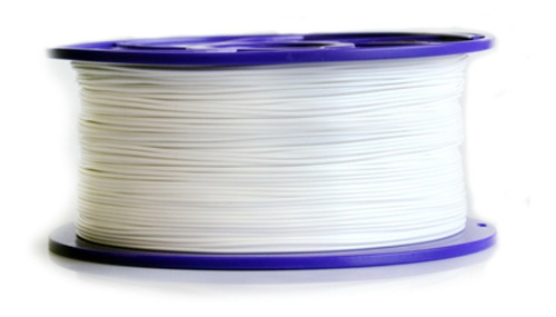 Filamento Makerparts Abs 5kg Importado Impresora 3d Blanco