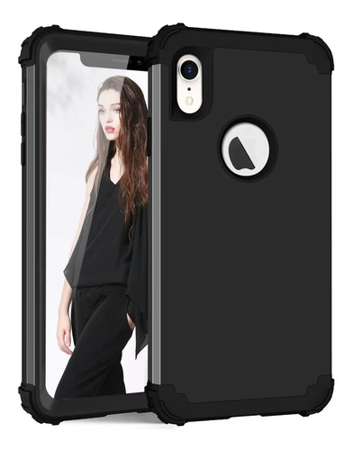 Funda Case Para iPhone X\u002Fxs\u002Fxr\u002Fxs Max Uso Rudo 3 En 1 | Meses sin interés