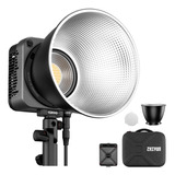 Iluminador Led Bicolor Zhiyun Molus G200 Cob Monolight, 200 W, Estructura, Color Negro, Color Blanco Neutro, 110 V/220 V