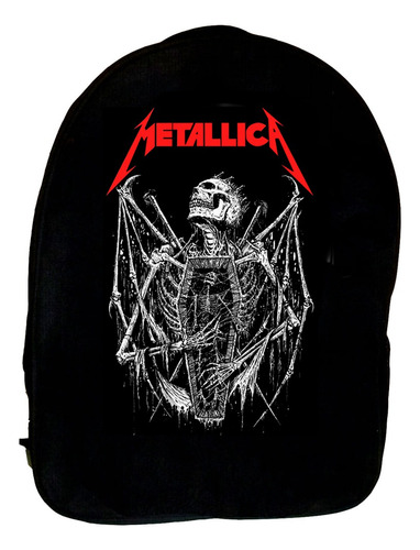 Mochila Metallica Ref=641- Costura Reforçada