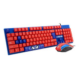 Kit Gaming Marvel Spider-man Teclado, Mouse Y Audífono