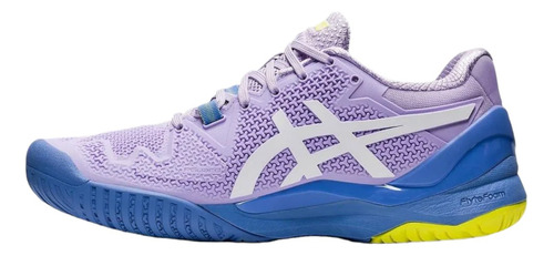 Tenis Asics Gel Resolution 8 Womens Murasaki 4mx 7us