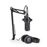 Kit Audio Technica At2035pk Streaming / Podcasting