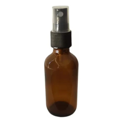 Frasco Vidrio Ámbar 60ml con Atomizador Hopemob Pack 100 Piezas | Envío gratis