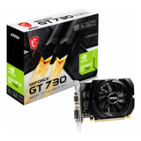 Tarjeta De Video Msi Geforce Gt 730 Nvidia 4gb Ddr3