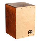 Cajon Para Musica Compacto De Madera De Abedul Con Lazos Int