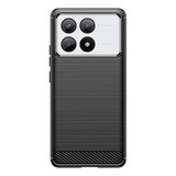 Funda Fiber Carbon Para Xiaomi Poco X6 Pro + Film Hidrogel