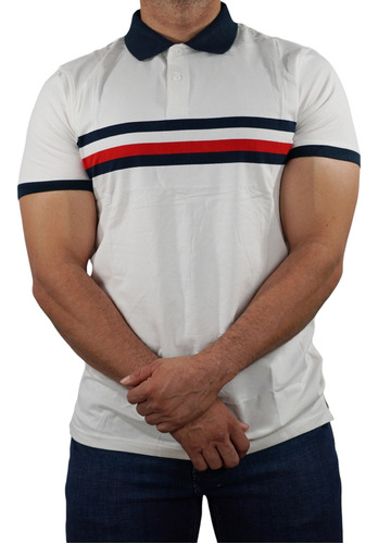 Playera De Hombre Agnor Cuello Polo Hagh2 Fraccionada