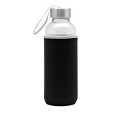 Botella De Vidrio Con Funda Aislante 400 Ml Colores