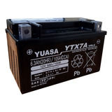 Batería Moto Yuasa Ytx7a-bs Kawasaki Ex250, Ninja 250r 08/10