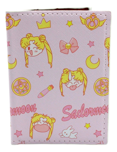 Porta Pasaporte - Sailor Moon Anime Coronas -  Para Viajar