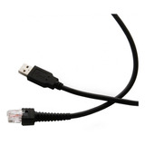 Cable Usb Qian Para Cargador, Lector Codigo De Barras, Usb A, 240cm, Negro (qcu18001)