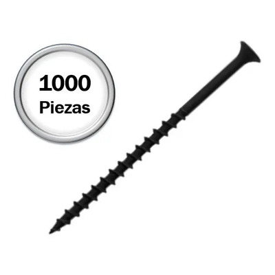 Pijas Tablaroca Dogotuls Acabado Negro Cabeza Plana Phillips X1000