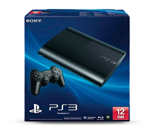 10x Caixa Vazia Ps3 Playstation 3 Slim 12gb  Nova E Original