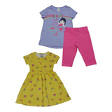 Kit 2 Peças Infantil  Menina Roupa Feminina Atacado