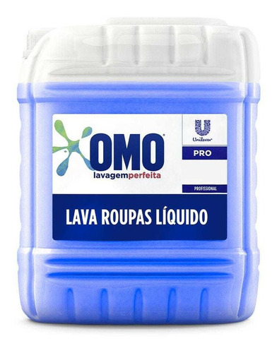 Sabão Líquido Omo Lavagem Perfeita Pro Galão 7 L