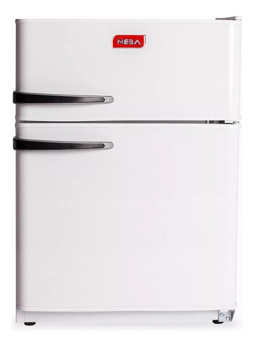 Heladera Minibar Neba A128 Roja Con Freezer 124l 220v