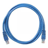 Pq. 10 Pz Cordón De Parcheo 5 Ft (1.5 Mt) Cat6 Azul Condunet