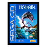 Quadro Decorativo A3 33x45 Ecco The Dolphin Sega Cd Tectoy