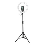 Aro Luz Led Celular Fotografia Control Remoto + Trípode