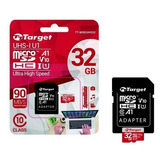 Tarjeta Memoria Micro Sd 32 Gb Target C 10 