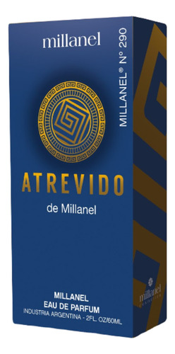 Perfume Atrevido Dylan Blue Millanel 60ml