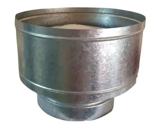 Sombrero Sombrerete Tipo Venturi Galvanizado De 4 Pulgadas 