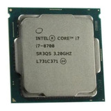 Processador Intel Core I7 8700 8ª Ger 3.20ghz 12mb Oem 1151