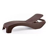 Reposera De Rattan Atlantic Chocolate #