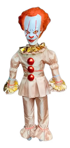 Disfraz Inspirado Payaso Eso It Penniwyse Niño Halloween Accesorio Dia De Muertos Personaje Terror Fiesta Noviembre  | Envío gratis