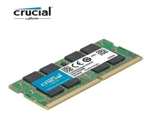 Memoria Ram Ddr4 Crucial 4gb Portatil Pc4-2666 1.2v 260pin