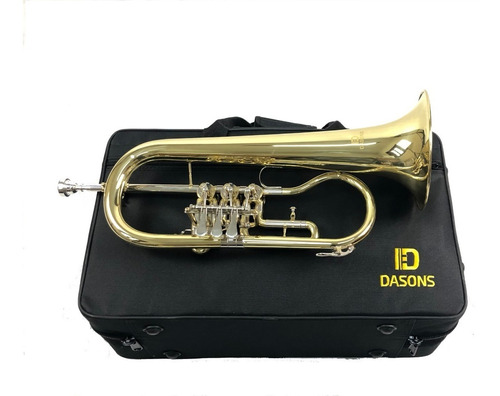 Flugelhorn Dasons Rotor Laqueado Si Bemol