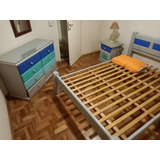 Juego Dormitorio Con Cama 2 Plazas (intervenido - Pintado)