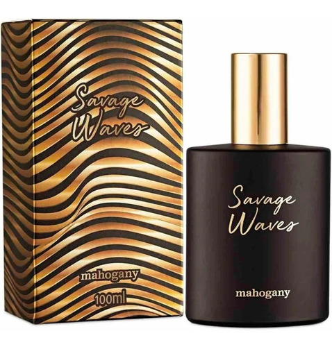 Savage Waves Fragrância Desodorante Corporal 100 Ml Mahogany