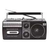 Radio Retro Cassette Y Bluetooth X-bass 20w - Ps