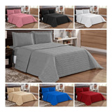 Cobre Leito Para Cama King Size 3 Peças 3 00 X 2 60 C/ Nf