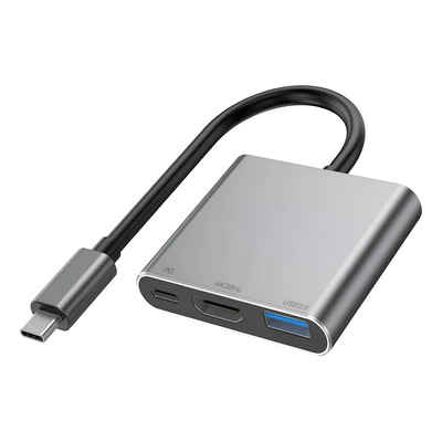 Usb C To Hdmi Multiport Adapter,4k Hdmi,100w,usb 3.0 | MercadoLibre