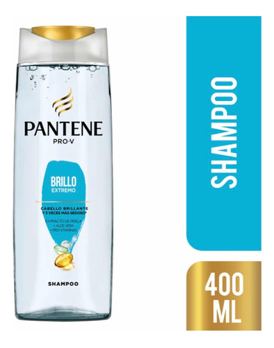 Shampoo Pantene Brillo Extremo 400 Ml