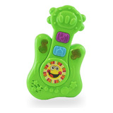 Mini Guitarra Musical Ok Baby Con Luces Y Sonidos +6m