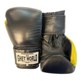 Par Guante Box Ghet World Black 100% Piel Palomares Fpx