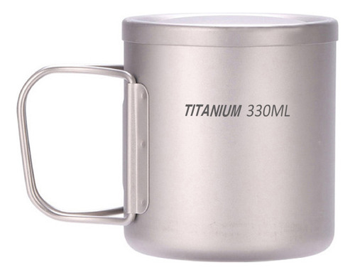 Vaso Doble Pared Titanio 220ml/330ml/450ml/550ml Café Té Hog