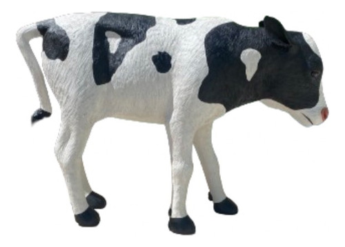 Animales Disecados 100% Artificiales Becerra Holstein