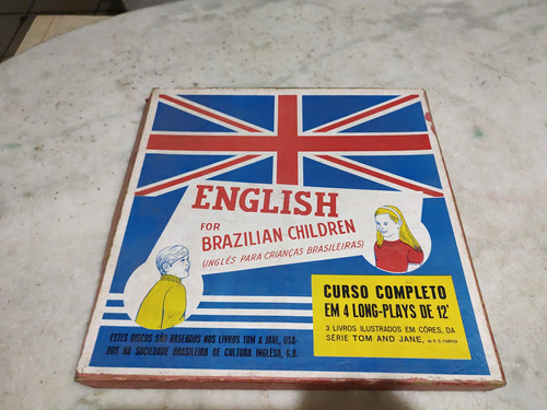 English For Brazilian Children Curso Completo Em 4 Long Play