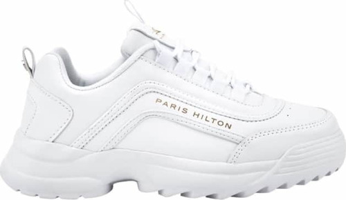 Tenis De Mujer Blancos Casual Urbano Paris Hilton 5zf5 Moda