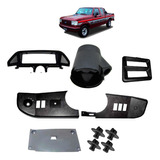 Moldura Painel Instrumentos Rádio Ford F1000 F4000 93/99 Kit