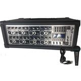 Cabezal Consola Potenciada 8 Ch Mp3 Eq + Mic Envio Premium