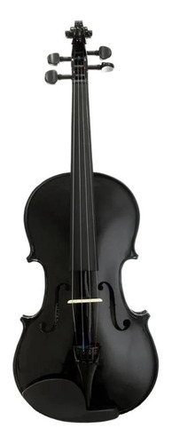 Violin Amadeus Cellni Laminado 4/4 Negro Con Estuche