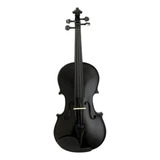 Violin Amadeus Cellni Laminado 4/4 Negro Con Estuche