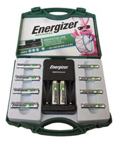 Energizer Recharge, 6 Pilas Recargables Aa Y 4 Aa Con 1 Carg